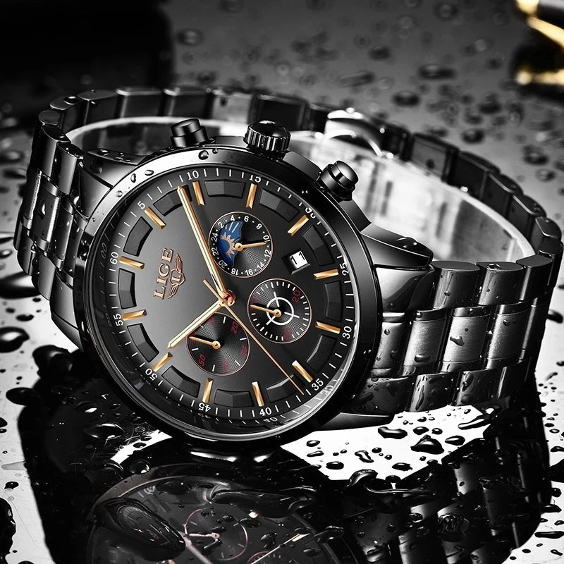 Refined Steel Timepiece for the Modern Man