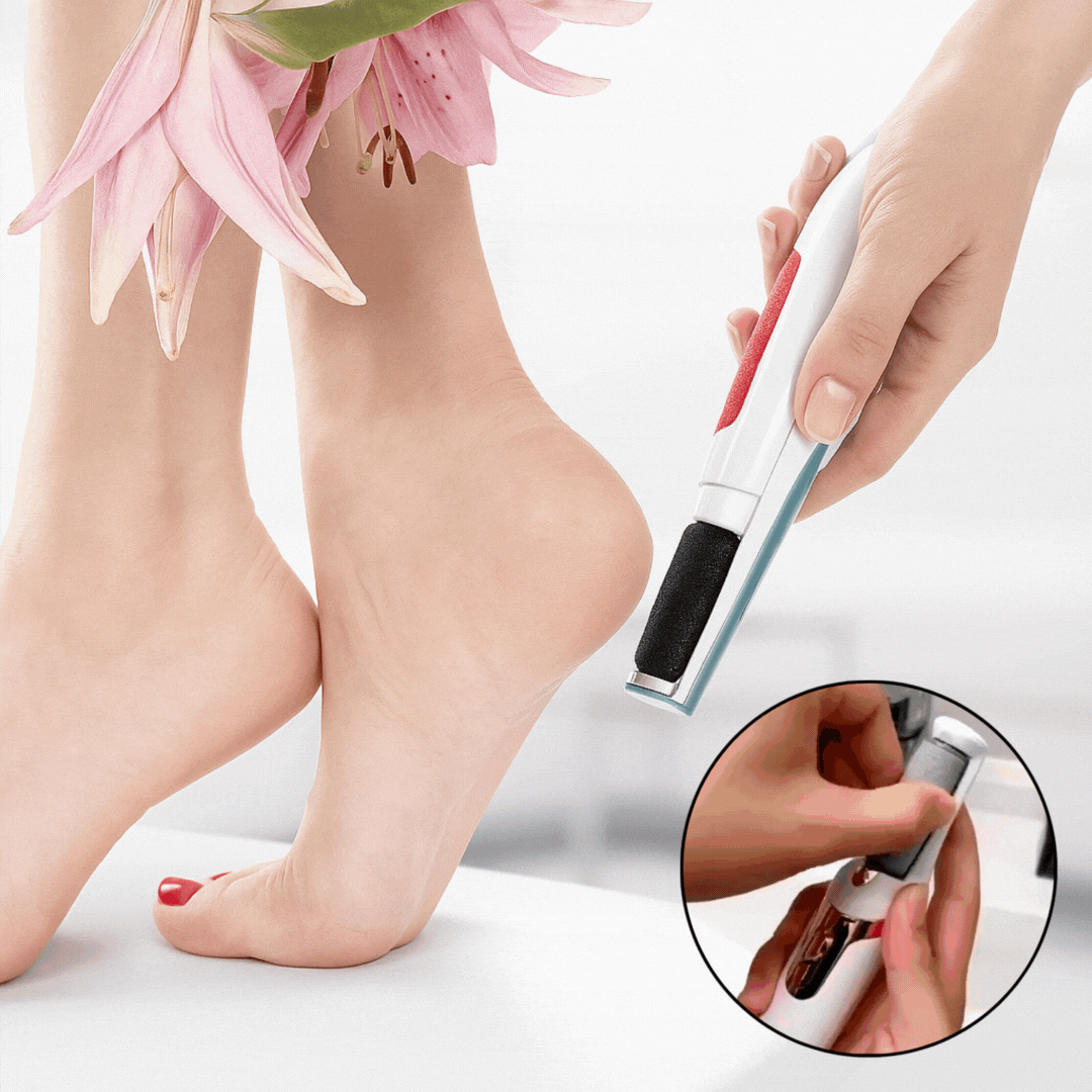 Achieve Silky Smooth Feet with Our Advanced Foot Care Device