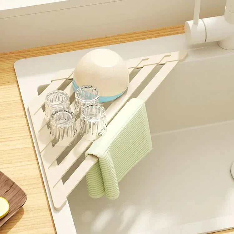 Foldable Drain Rack for Over Sink Usage