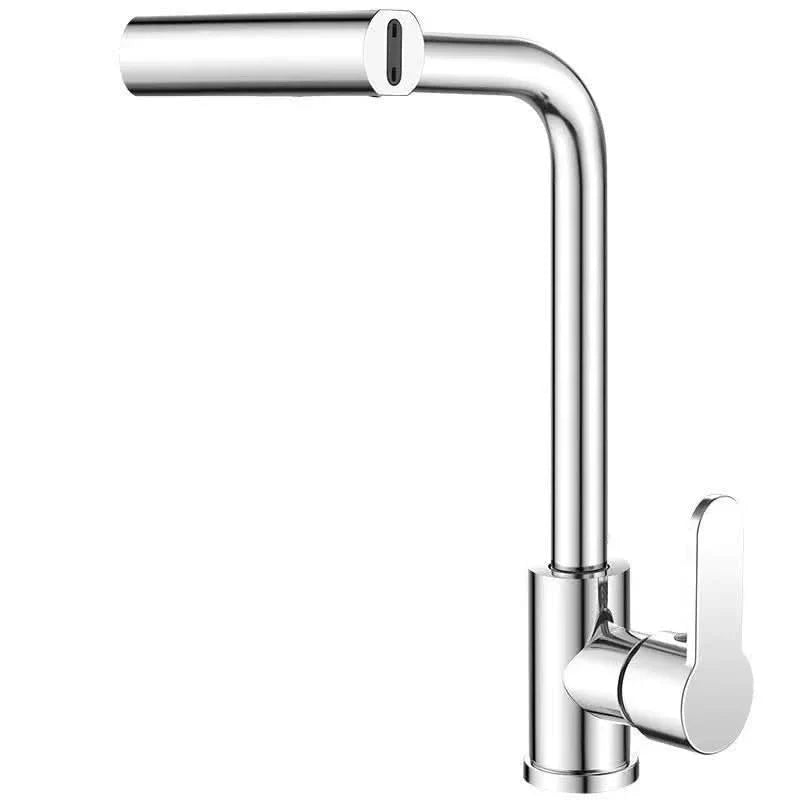 Pull Down Waterfall Kitchen Faucet with Flexible Hose