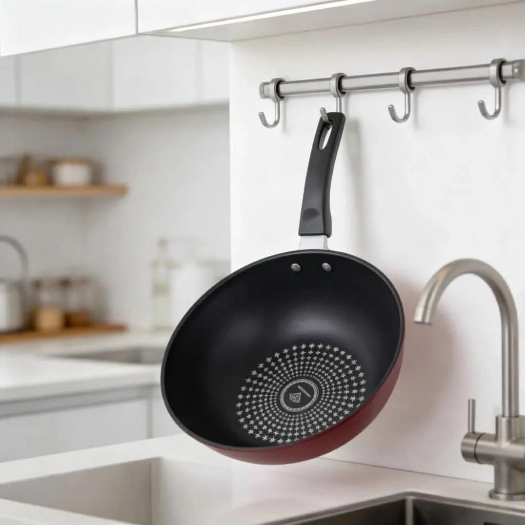 Deep Cooking Wok for Delicious Family Dishes