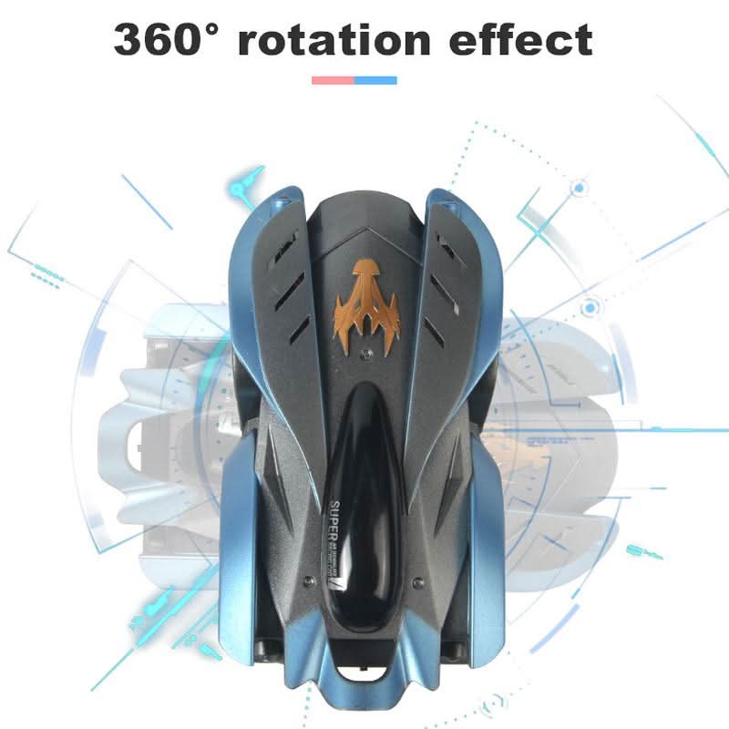 Gravity-Defying Stunt Racer for Walls and Ceilings