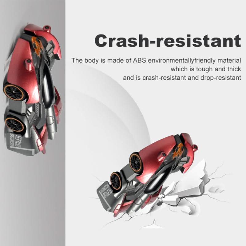 Gravity-Defying Stunt Racer for Walls and Ceilings