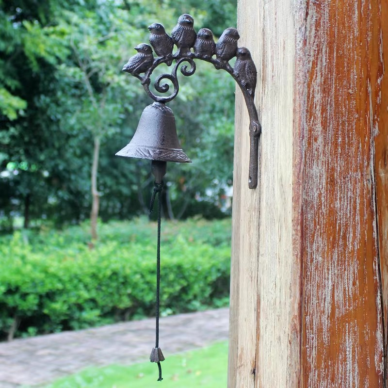 Classic Cast Iron Doorbell for a Timeless Welcome