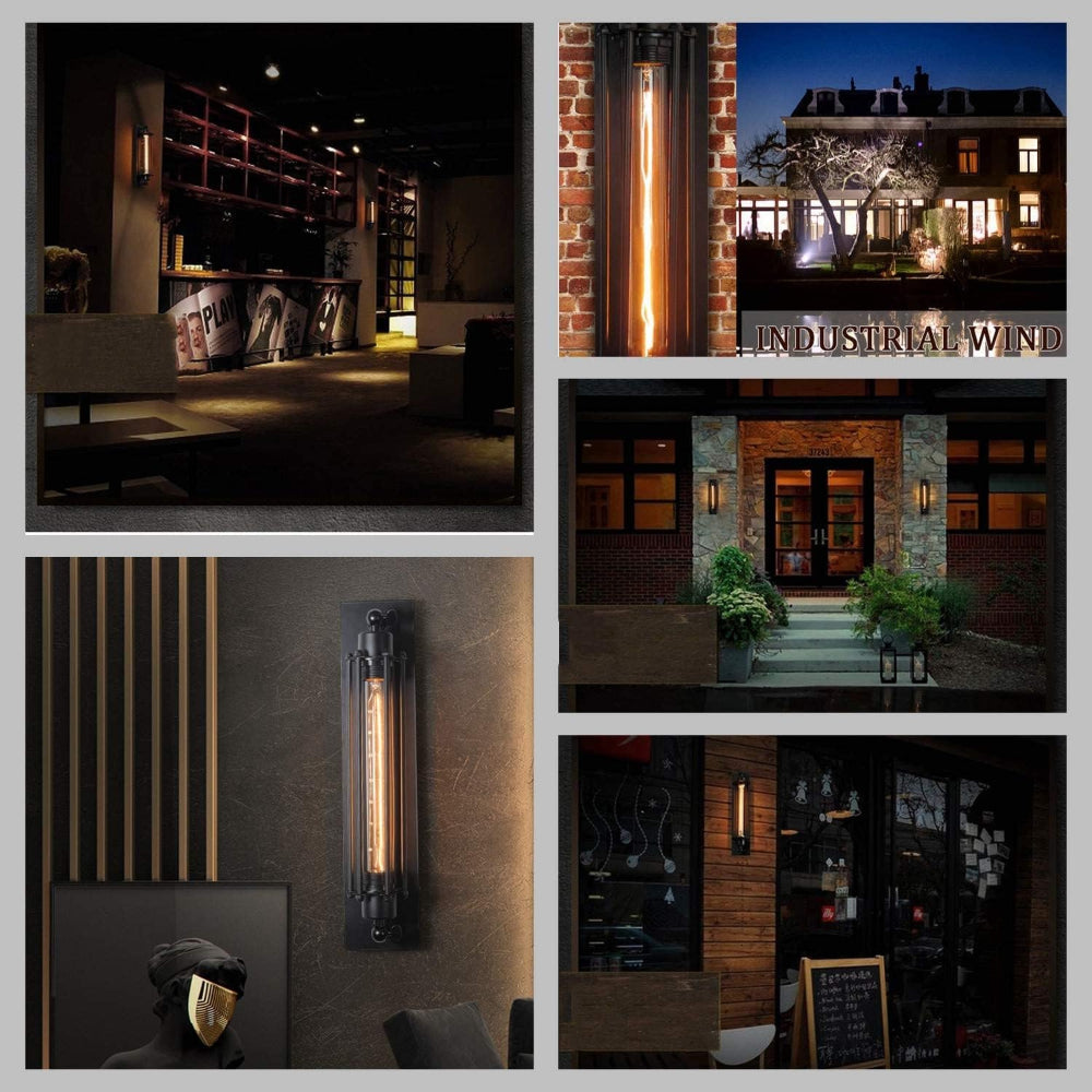 Classic Matte Black LED Wall Sconce for Timeless Appeal