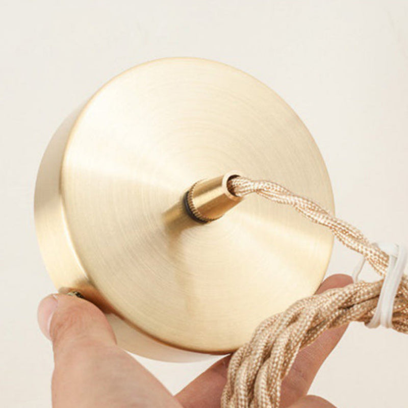 Elegant Glass Wall Light Fixture with E26/E27 Socket