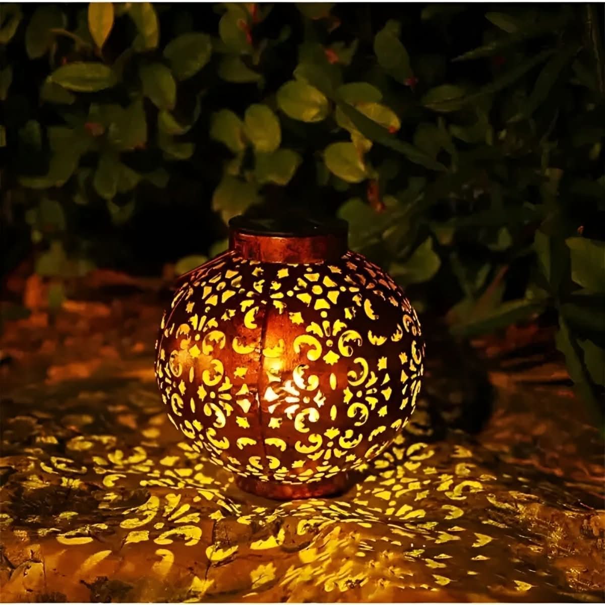 Charming Solar-Powered Garden Globe Light for Outdoor Spaces