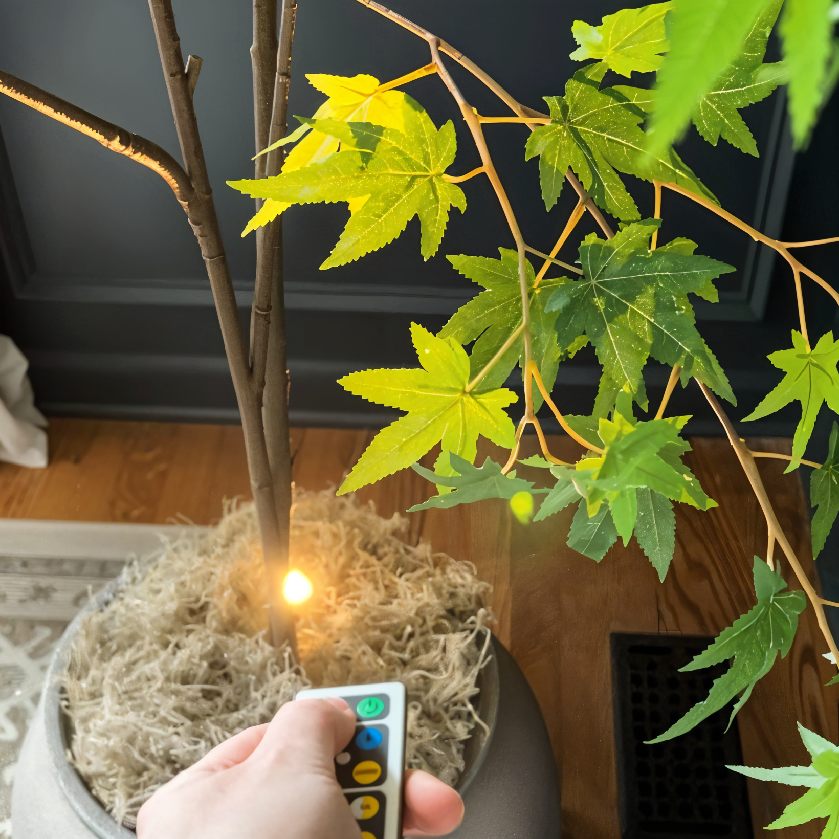 LumiGlow Compact LED Accent Light with Wireless Dimming