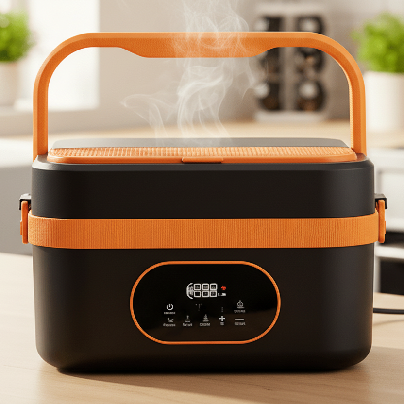 HeatWave – Portable Wireless Meal Warmer with Smart Timer