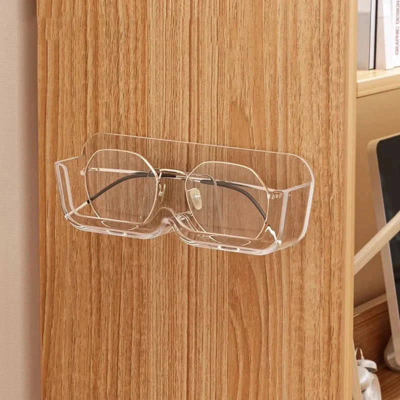 Adhesive Glasses Holder for Contemporary Home Environments