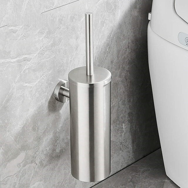 Elevate Your Bathroom with a Sleek Wall-Mounted Brush Holder