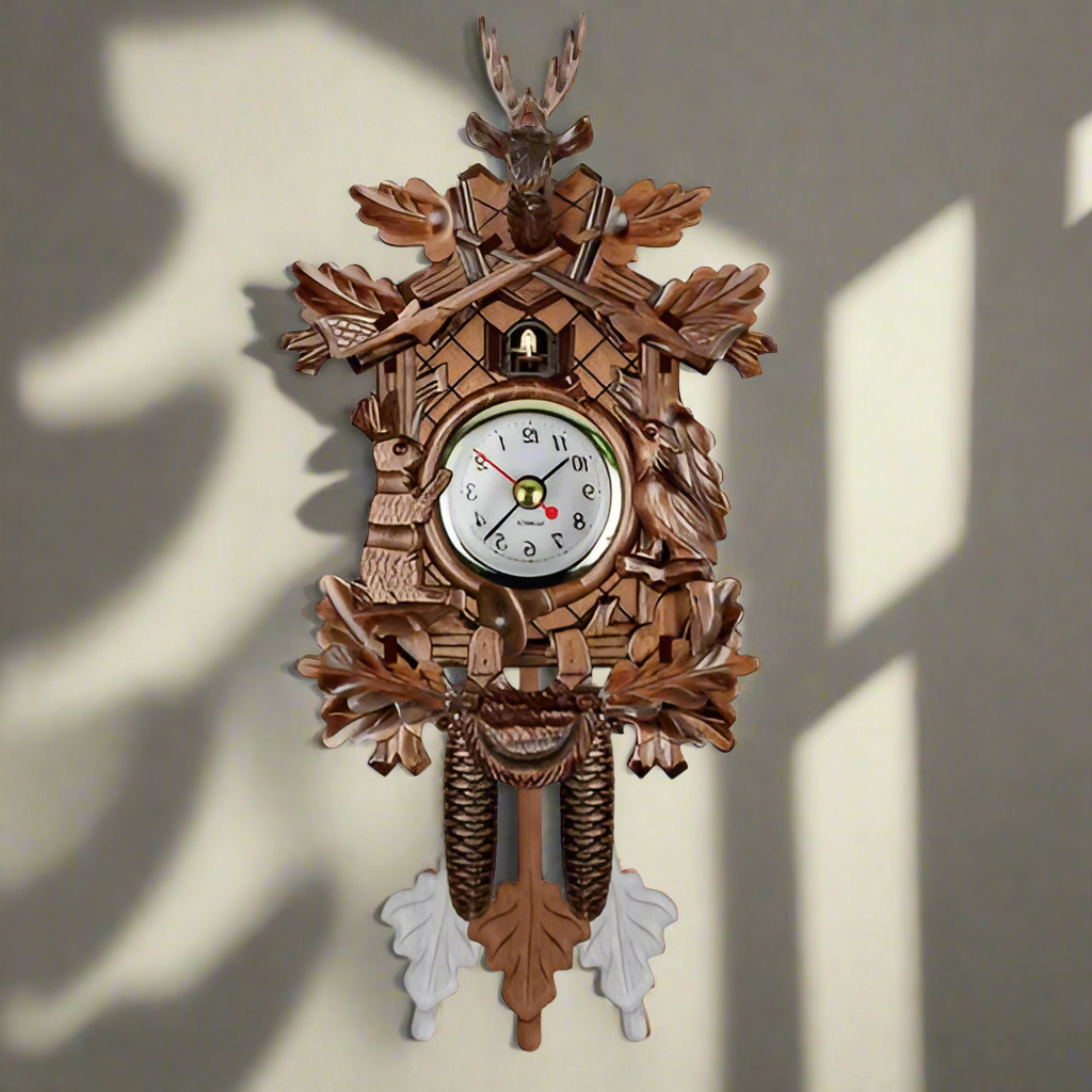 Charming Pendulum Wall Clock for Elegant Interiors