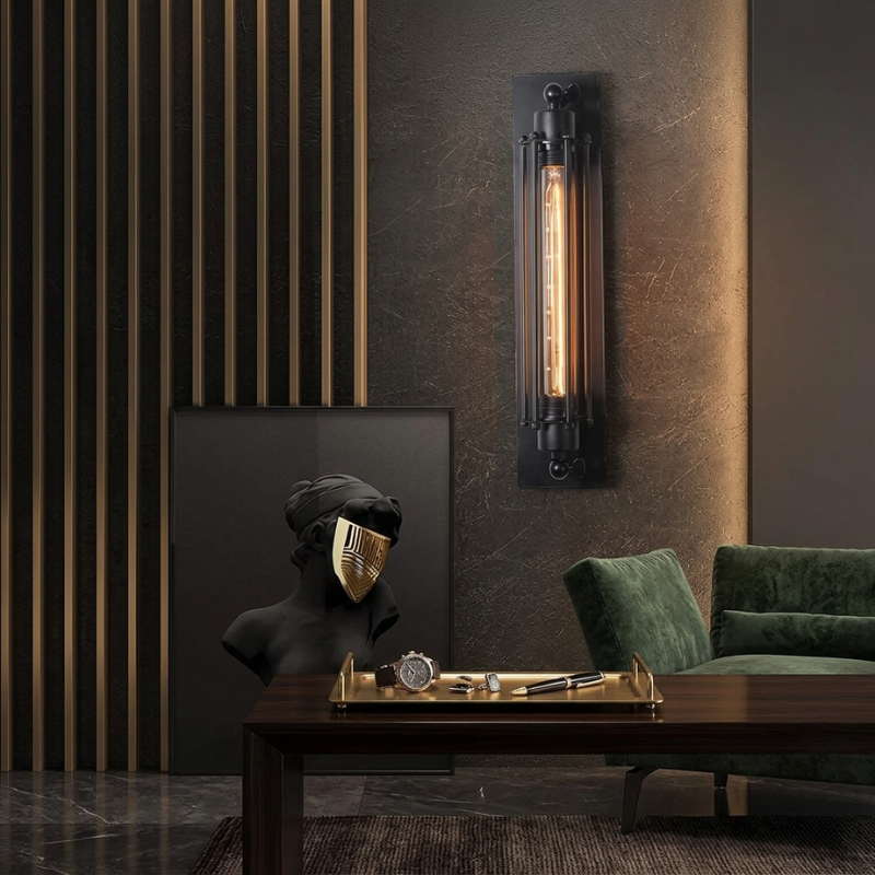 Classic Wall-Mounted LED Light Fixture for Elegant Spaces