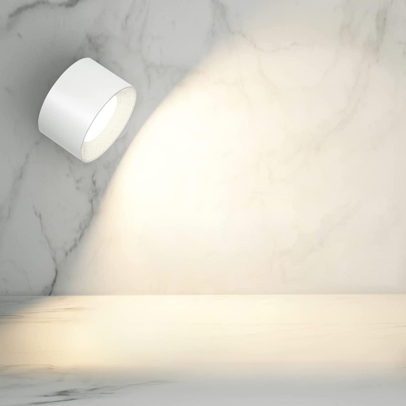 Magnetic LED Wall Lamp - USB Rechargeable & Adjustable