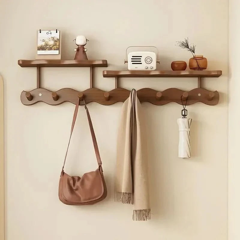 Wall-Mounted Organizer Rack for Clutter-Free Home Storage