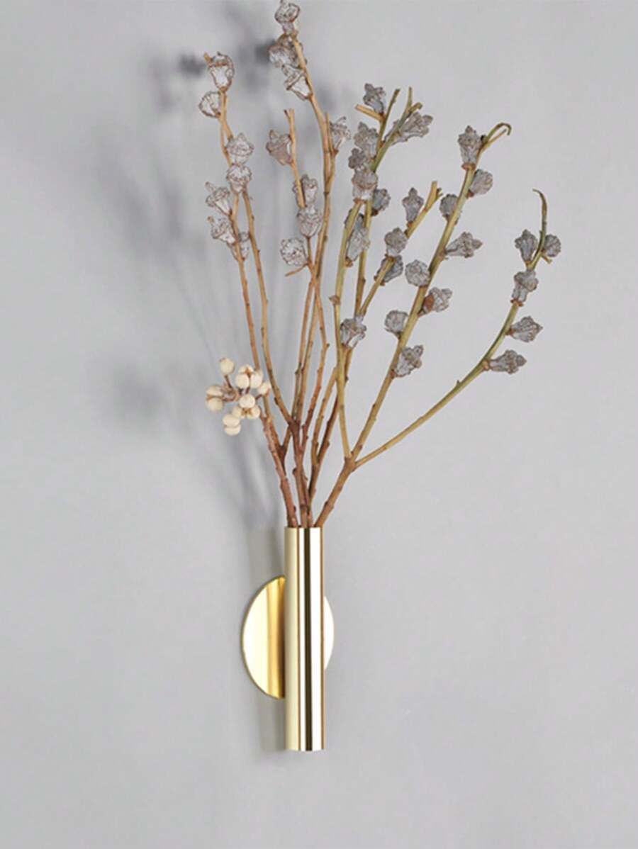 Sleek Wall-Attached Floral Holder for Modern Spaces