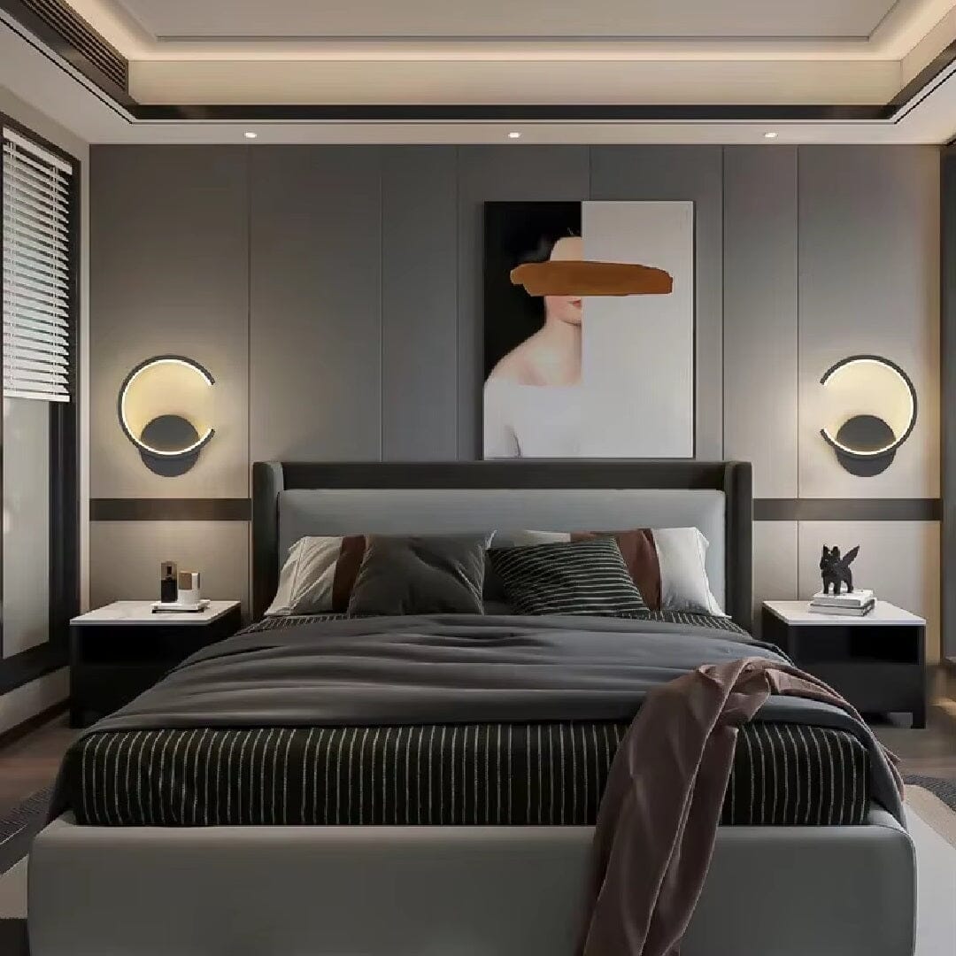 Stylish LED Wall Light Fixture - 14W Adjustable Color Temp