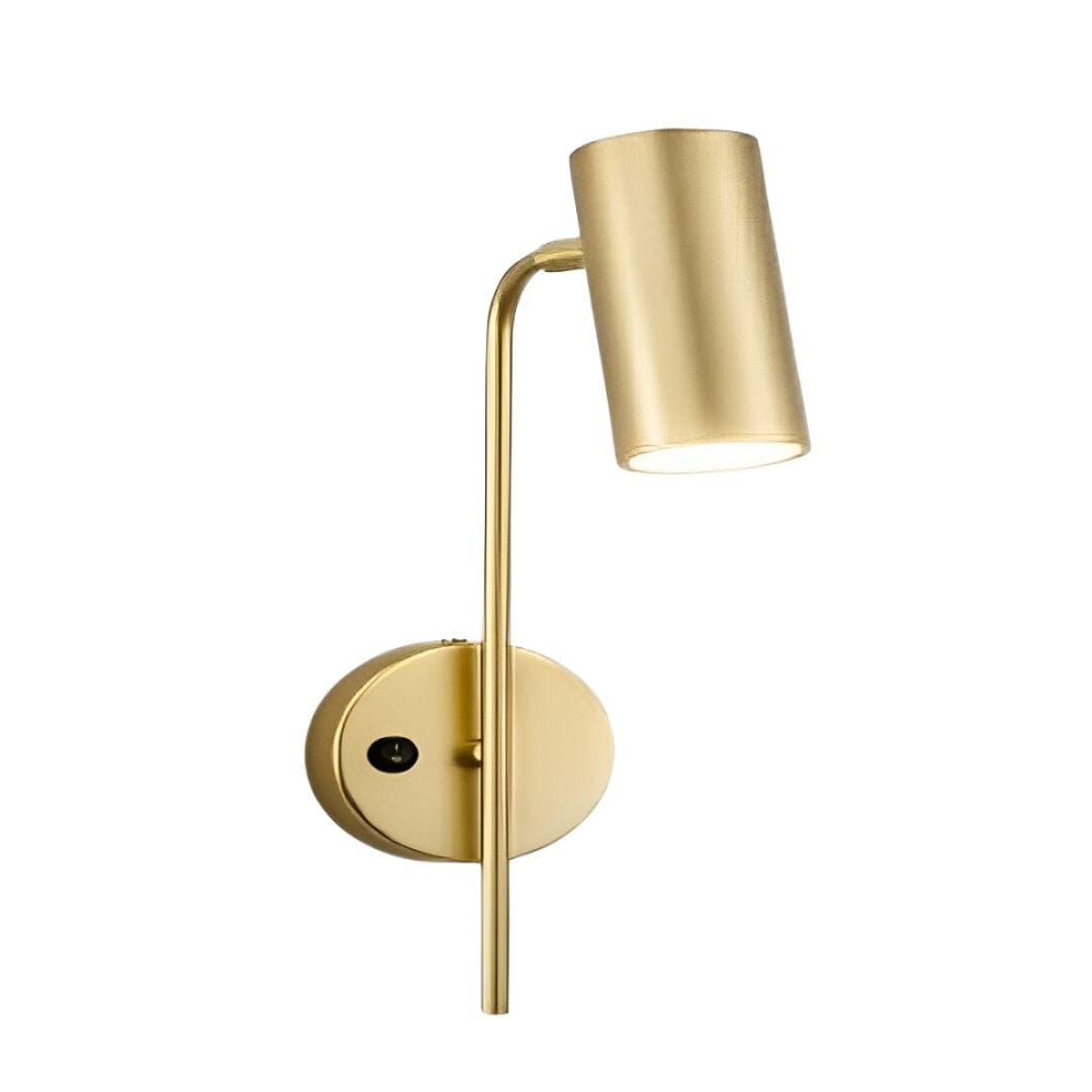 Versatile LED Wall Light with Adjustable Arm and Rotating Head