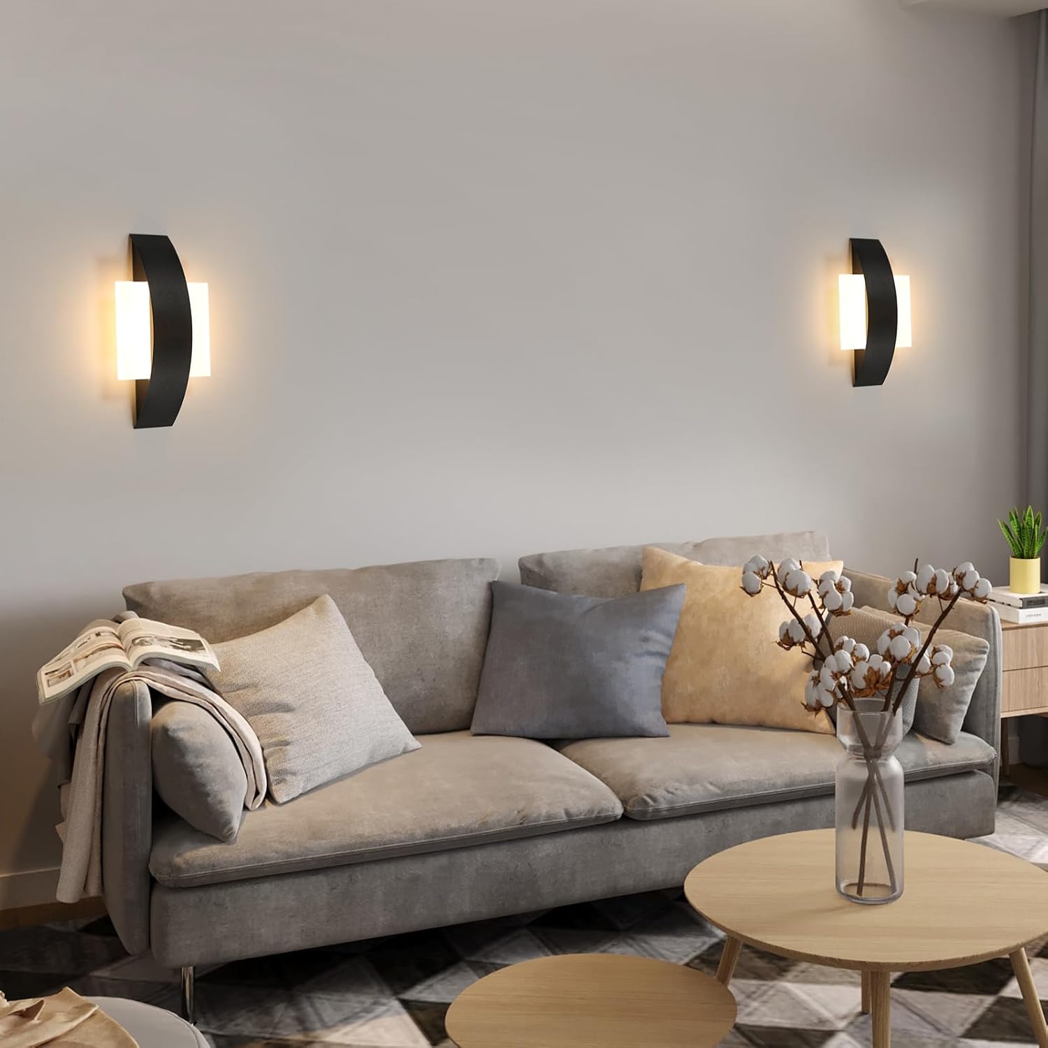 Sleek LED Wall Light Fixture for Modern Spaces