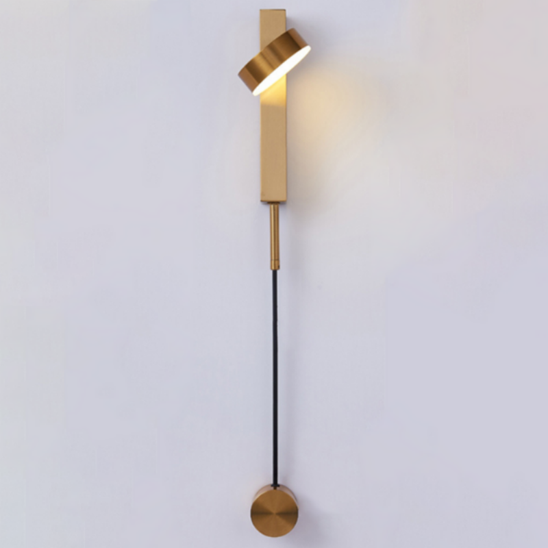 Adjustable Brightness Metal Wall Light for Modern Interiors