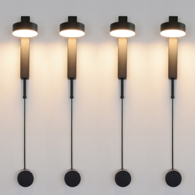 Adjustable Brightness Metal Wall Light for Modern Interiors