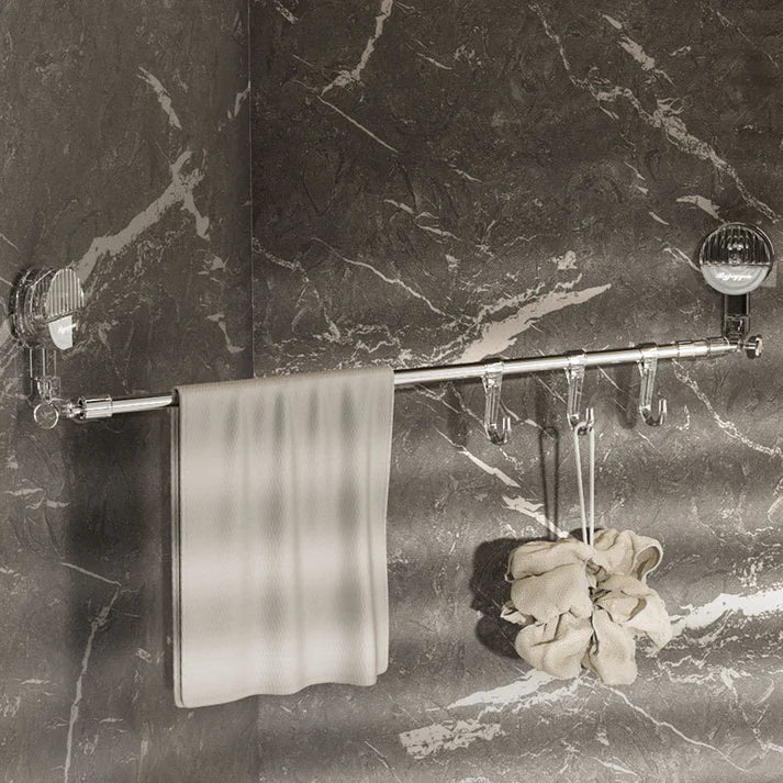 Wall Mount Holder | Space-Saving Organization | Expandable, Suction Cup, Hooks