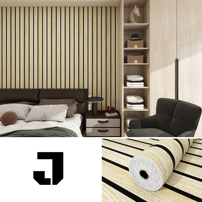 Wall Panel | Contemporary Slat Design | Matte Splash-Proof Finish