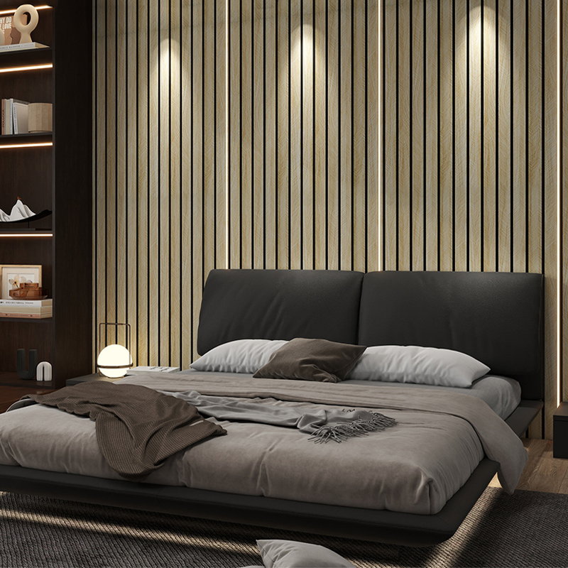 Wall Panel | Contemporary Slat Design | Matte Splash-Proof Finish