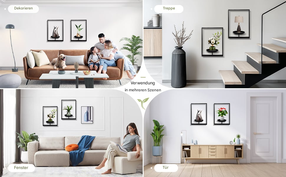 Wall Plant Holder | Space-Saving Metal Design
