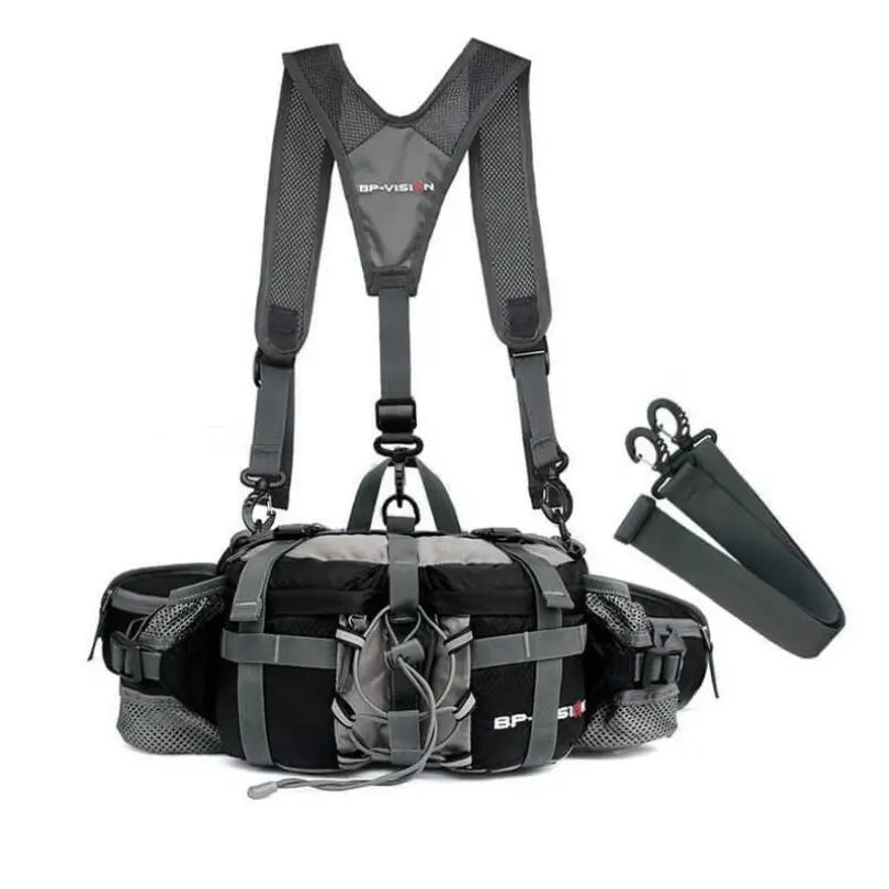 Waterproof Crossbody Bag | Multiple Compartments | Lightweight Nylon