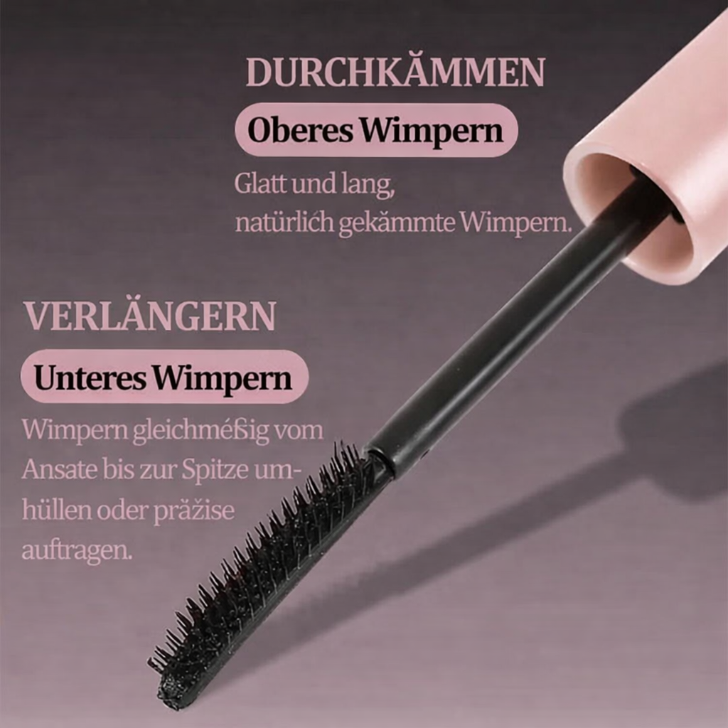 Waterproof Volume Mascara for Length & Definition with Precision Brush