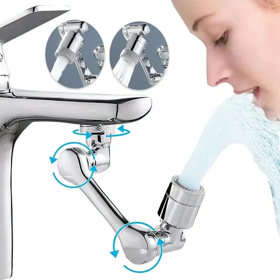 Faucet Extender with 1080° Swivel | Dual Water Modes | FlexFlow