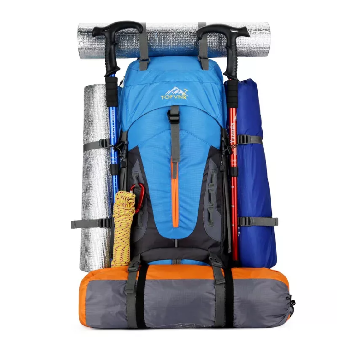 All-Weather 50L Adventure Backpack – Reliable & Roomy