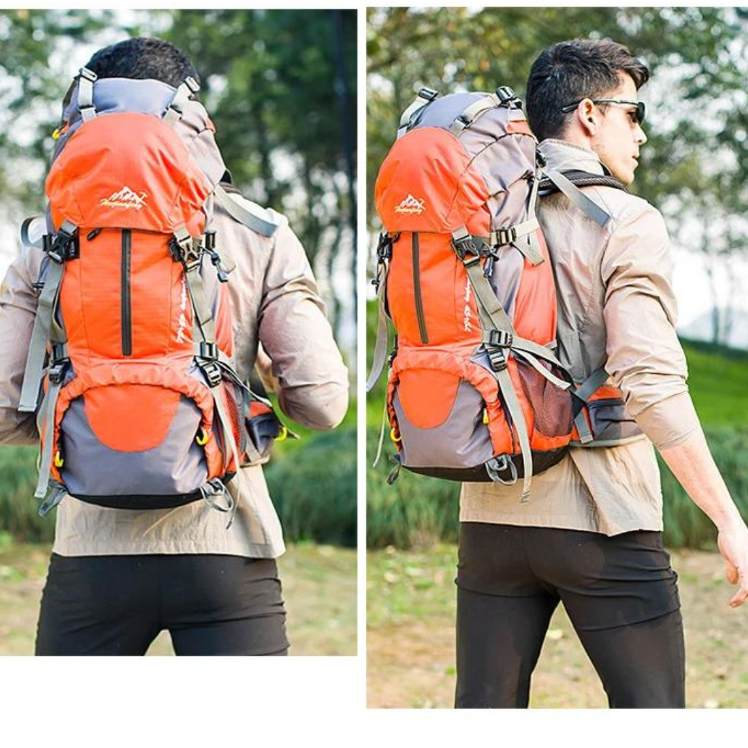 All-Weather 50L Adventure Backpack – Reliable & Roomy