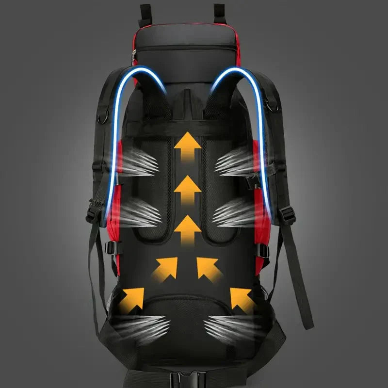 Expedition-Ready 90L Waterproof Backpack for Adventurers
