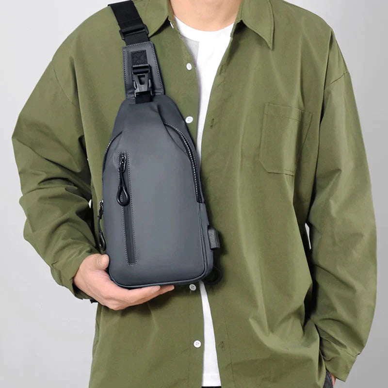 Water-Resistant Security Sling Bag for Everyday Adventures