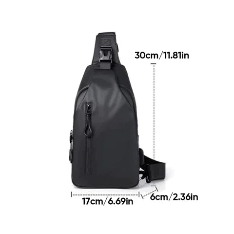 Water-Resistant Security Sling Bag for Everyday Adventures
