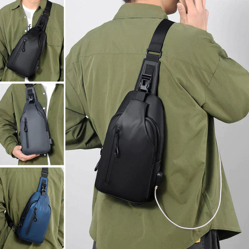 Water-Resistant Security Sling Bag for Everyday Adventures