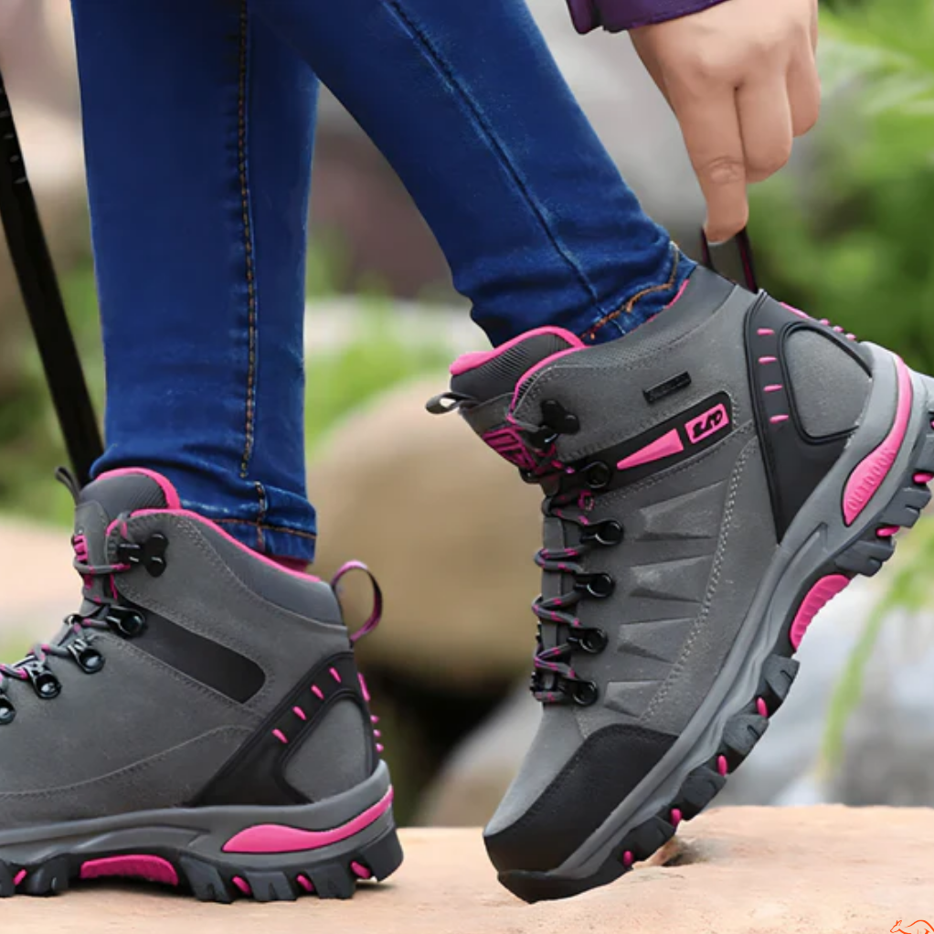 Lightweight Waterproof Women's Trekking Footwear for Adventurers