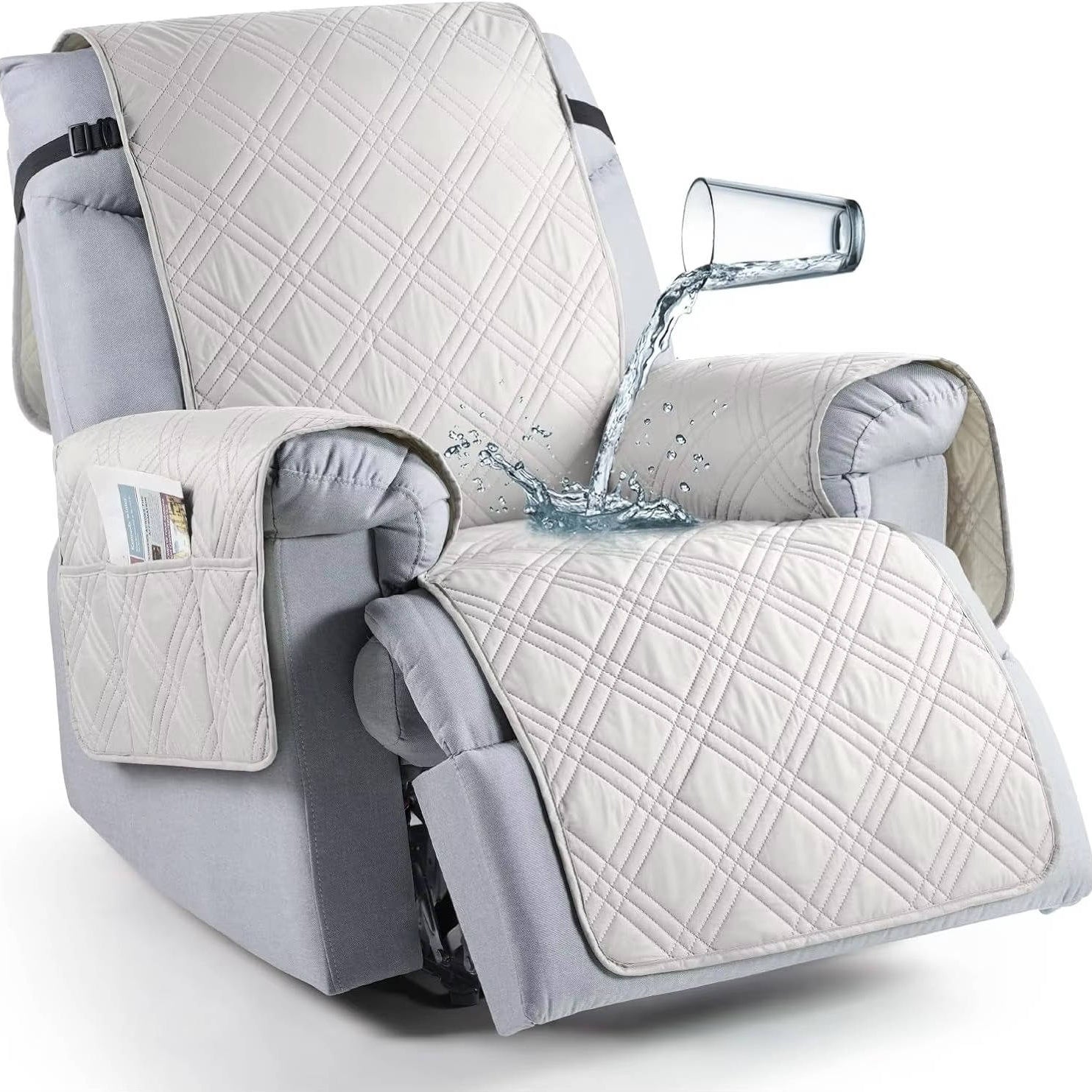 Ultimate Recliner Protection Cover, 5-Layer Design, Water-Resistant