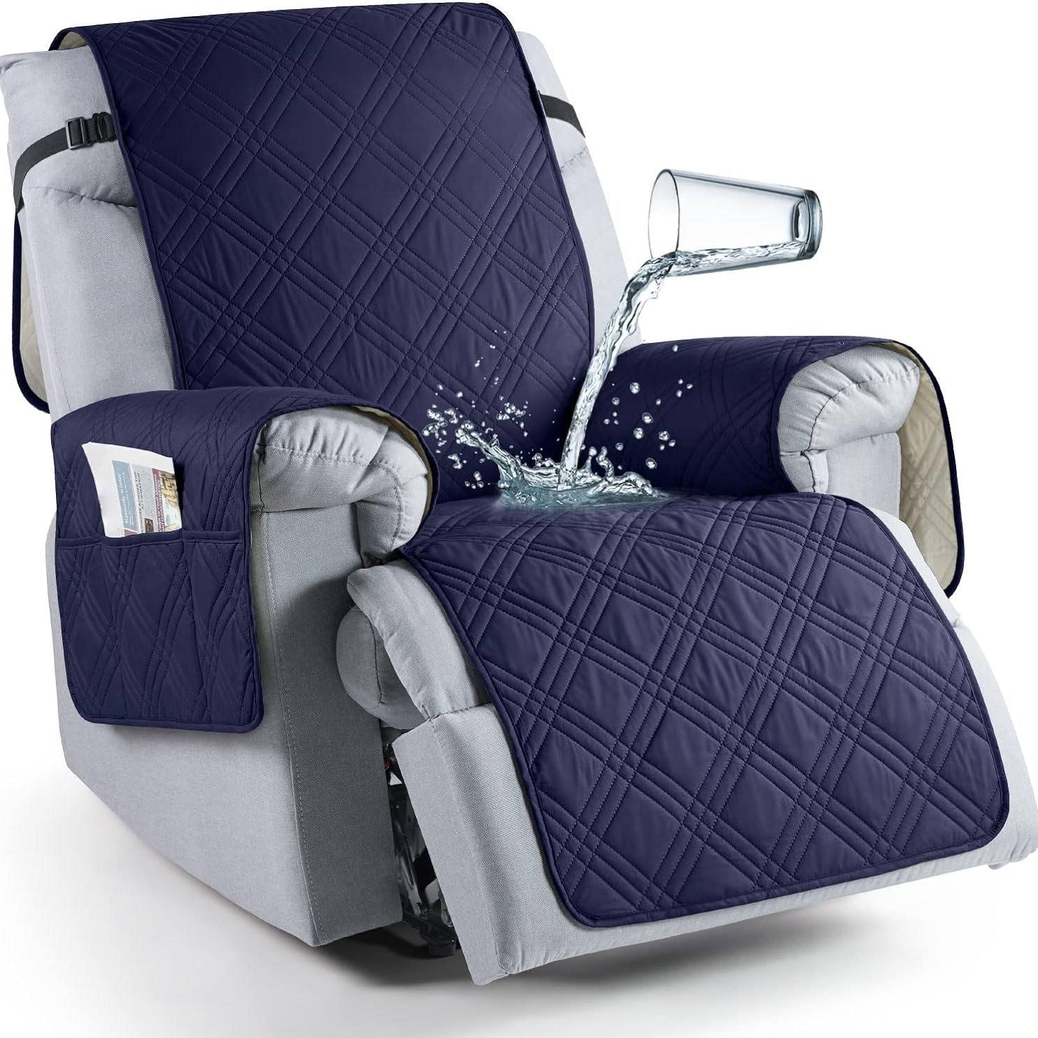 Ultimate Recliner Protection Cover, 5-Layer Design, Water-Resistant