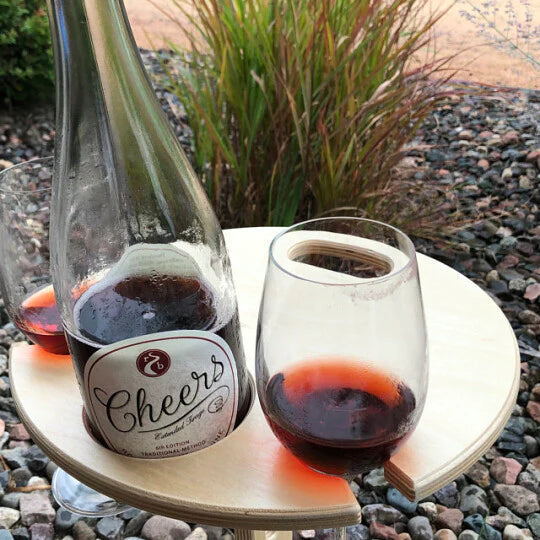 Outdoor Wine Holder | Stable Support for Safe Enjoyment