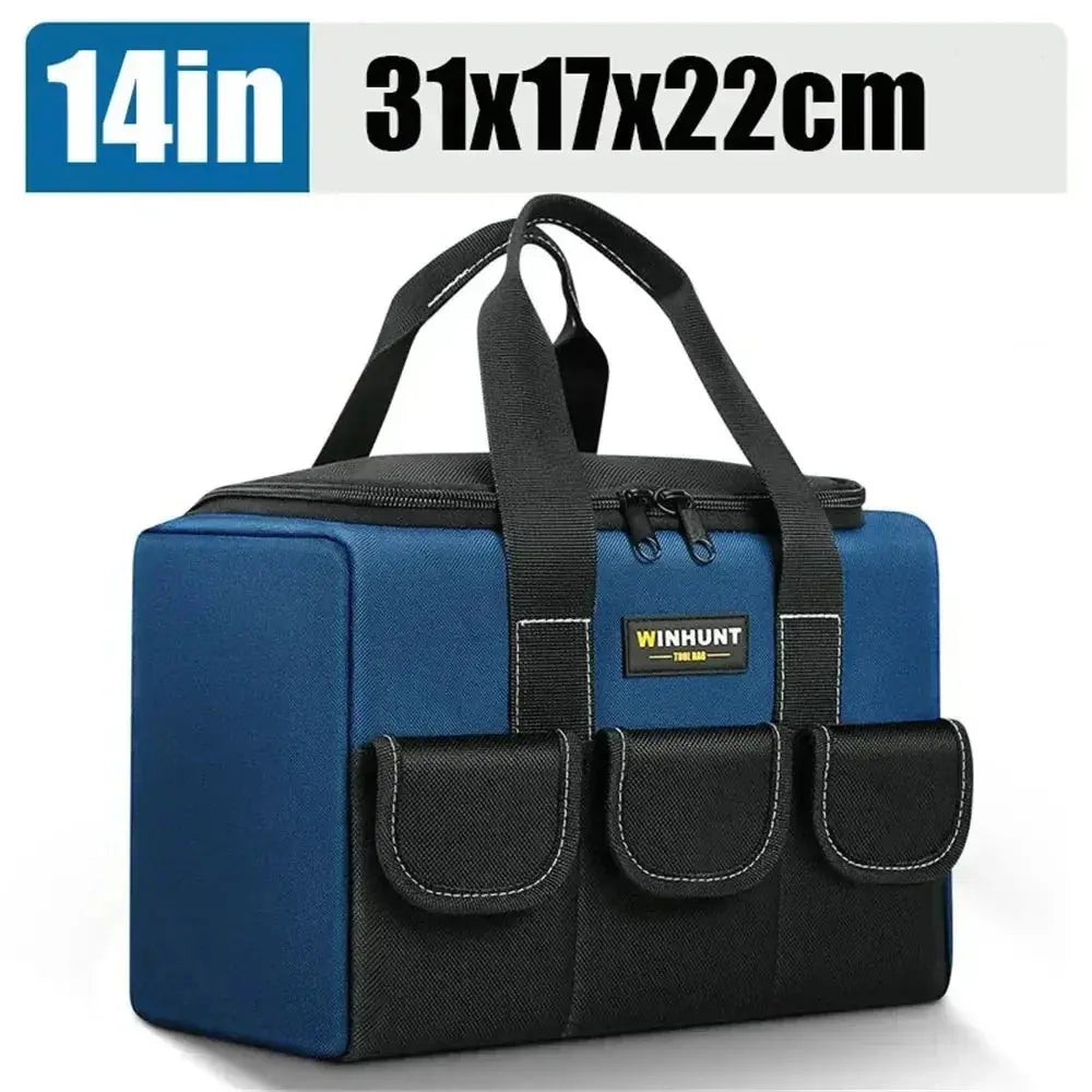 Waterproof Tool Bag with Compartments | Self-Standing Oxford Fabric