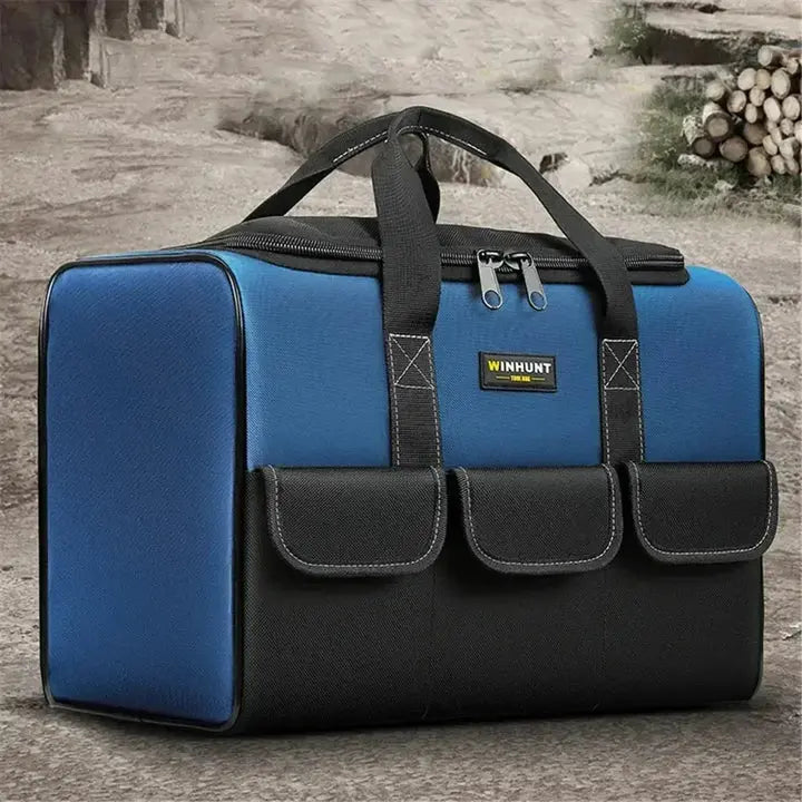Waterproof Tool Bag with Compartments | Self-Standing Oxford Fabric