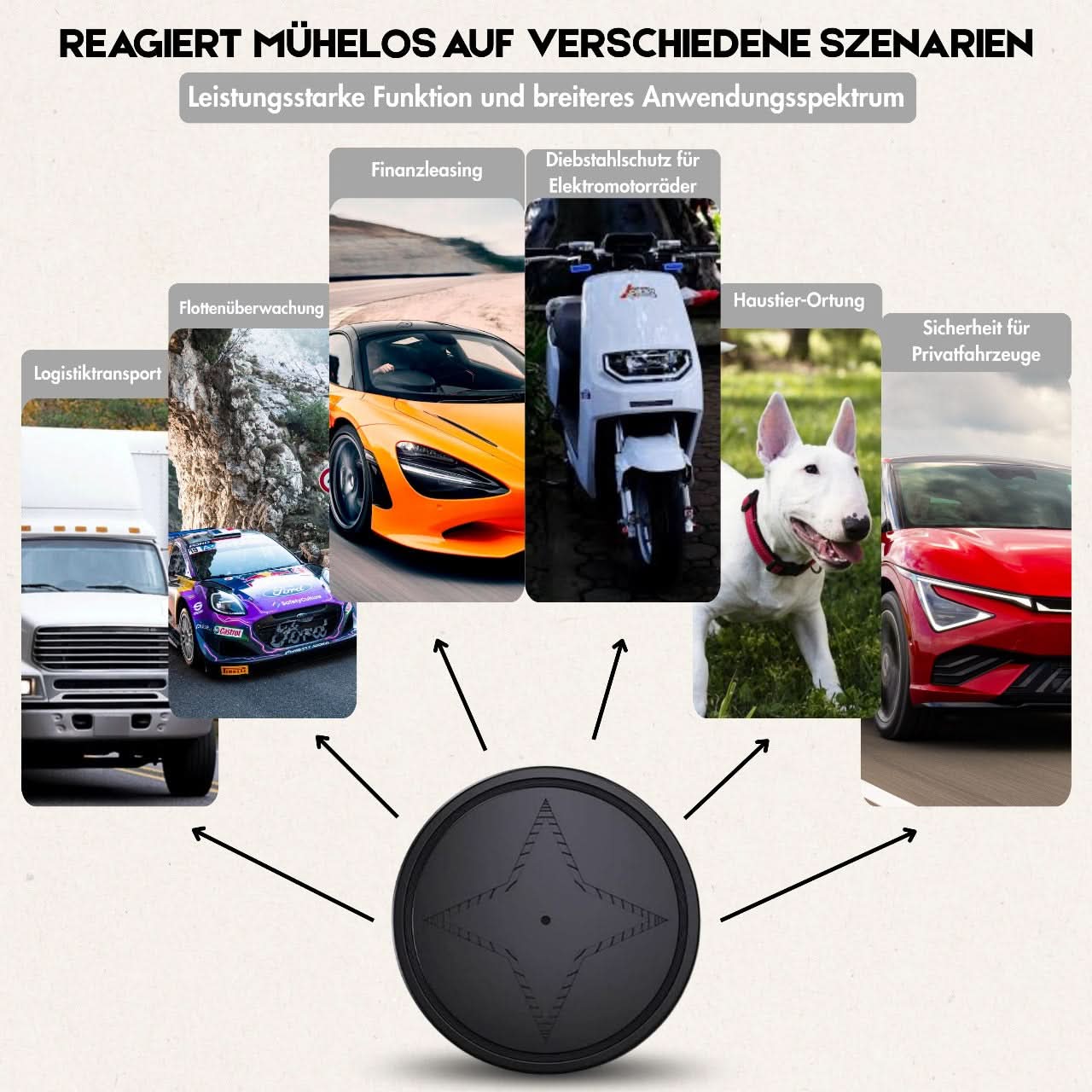 Mini GPS Locator with Magnetic Mounting