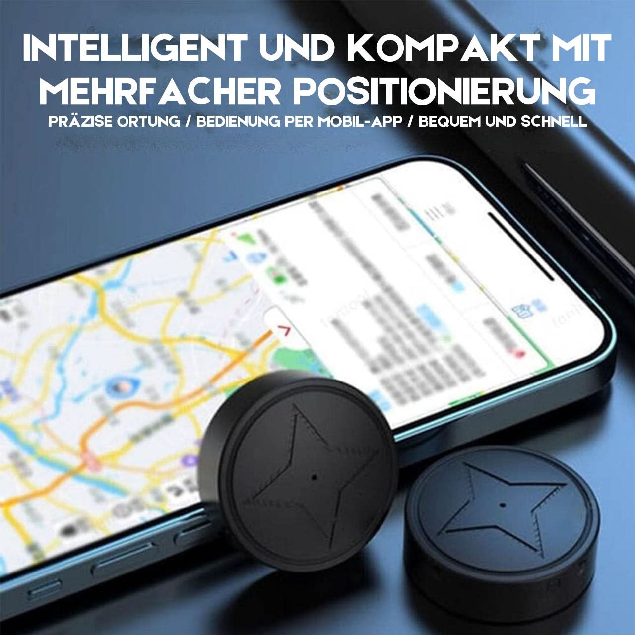 Mini GPS Locator with Magnetic Mounting