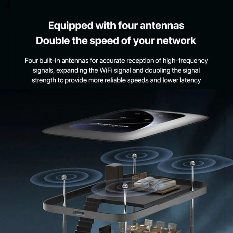 UltraConnect Portable Wi-Fi Extender for Seamless Internet Access