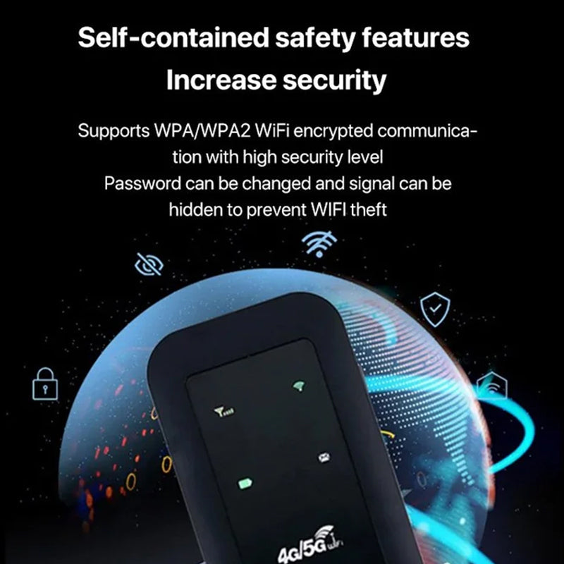 UltraConnect Portable Wi-Fi Extender for Seamless Internet Access