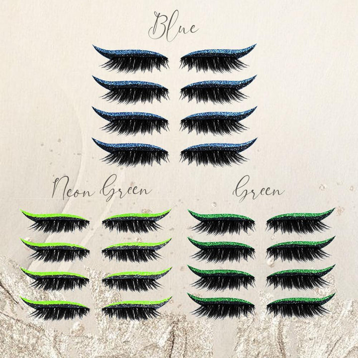 Reusable Glitter Eyeliner Lash Stickers | Buy One Get One Free