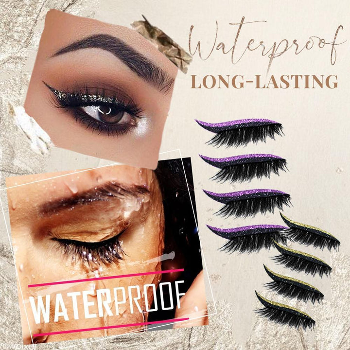 Reusable Glitter Eyeliner Lash Stickers | Buy One Get One Free